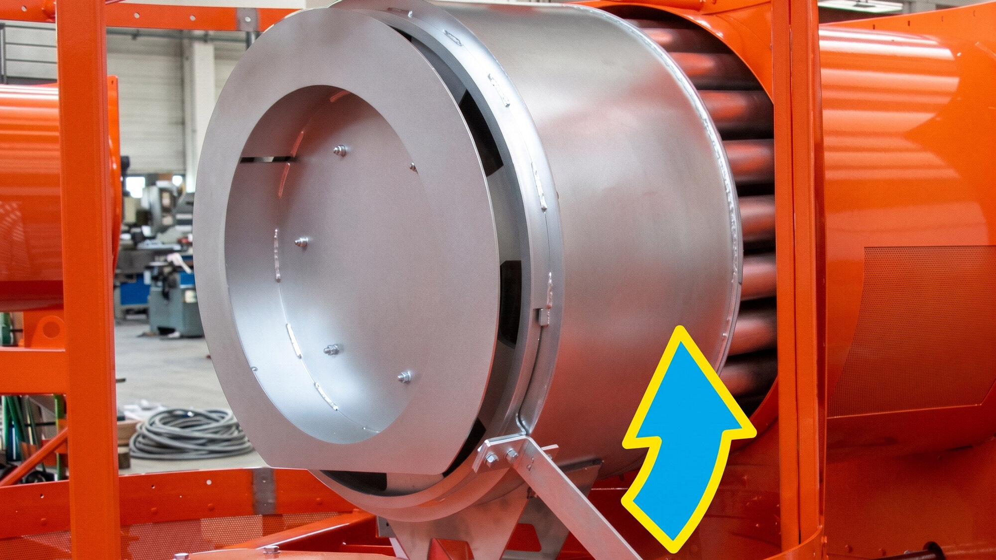 Dual-mode heat exchanger of an Agrex grain dryer