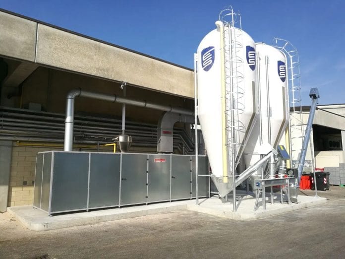 Egg shell vibratory dryer