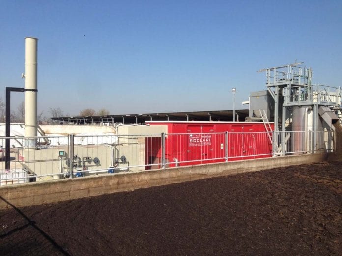 Scolari conveyor belt dryer for digestate