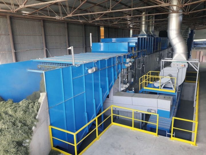 Scolari Dryer With Movable Conveyor Belt