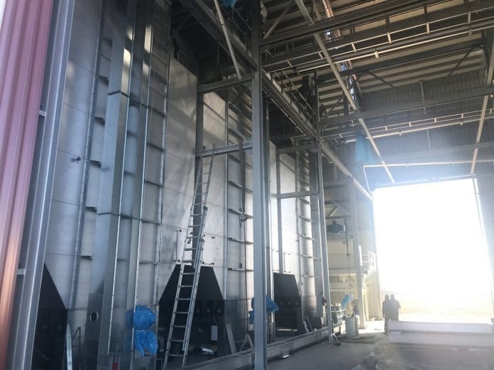 Ravaro Batch Dryers in the building