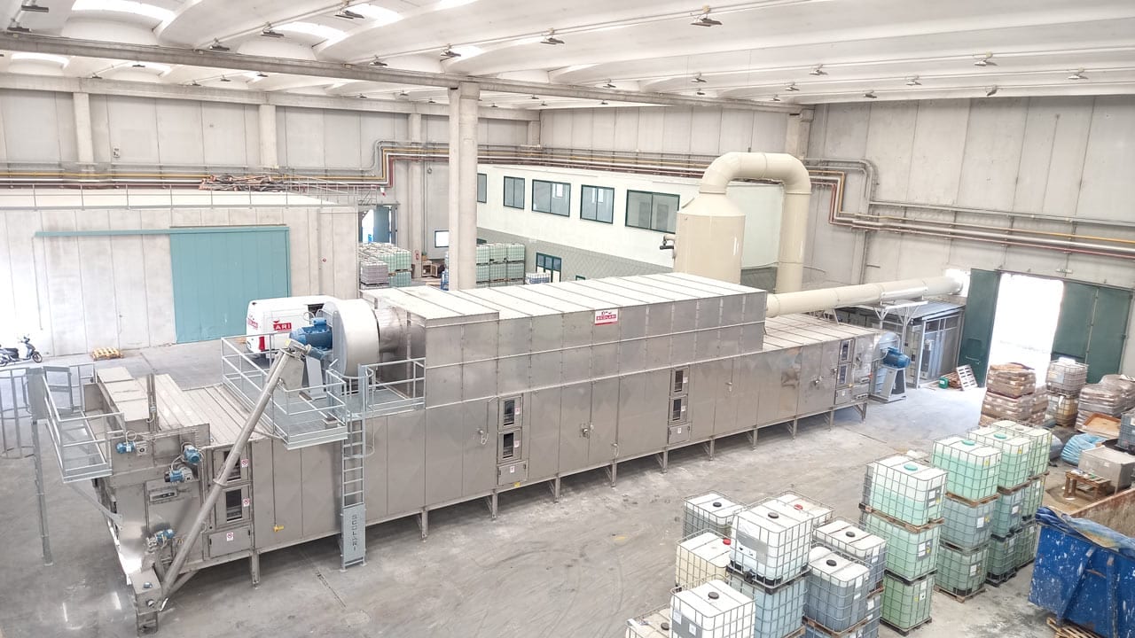 Scolari conveyor belt dryer