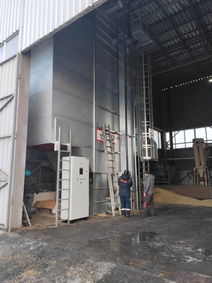 Ravaro batch grain dryer