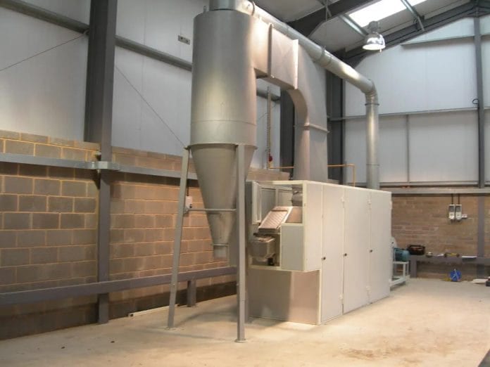 Industrial vibrating dryer