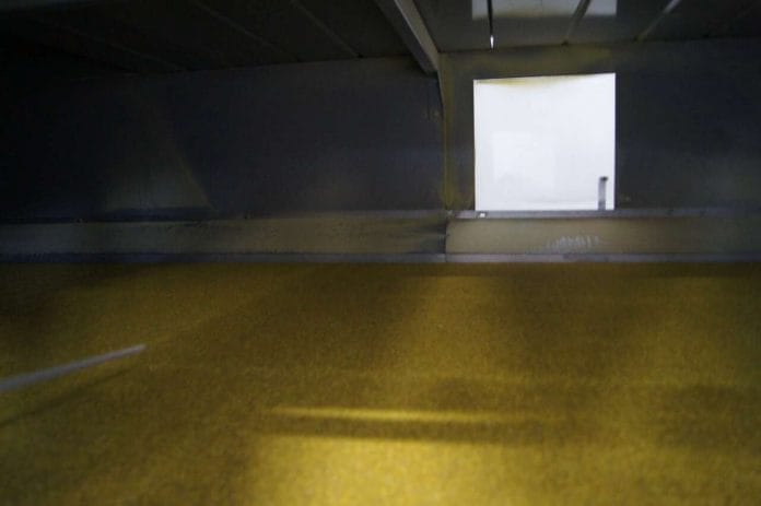 Inside the Scolari dryer