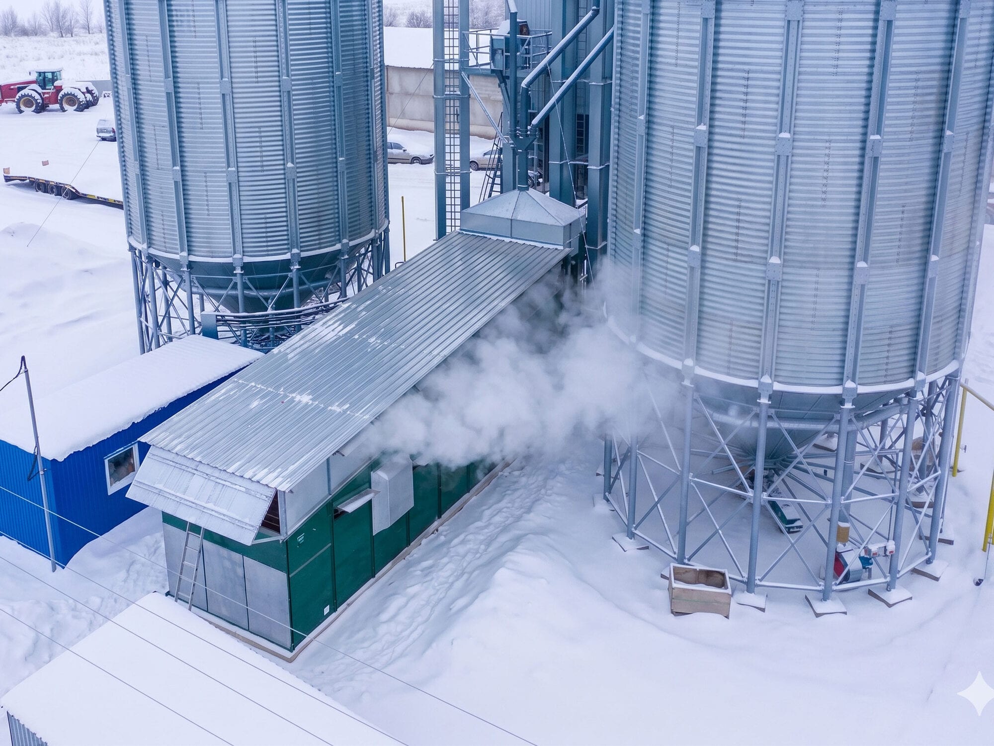 Alvan Blanch BD batch grain dryer for rye
