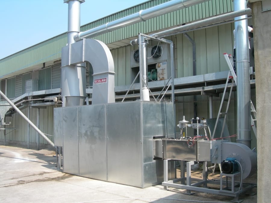 Vibratory dryer Scolari