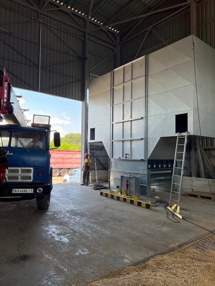 Batch Grain Dryer Assembly