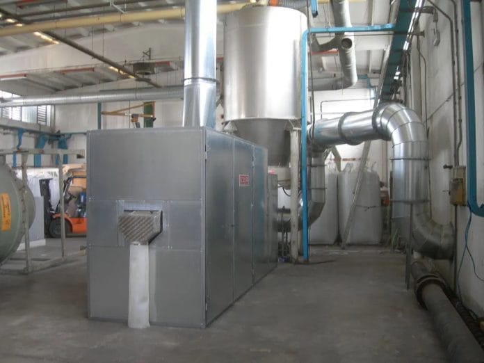 Sea salt dryer