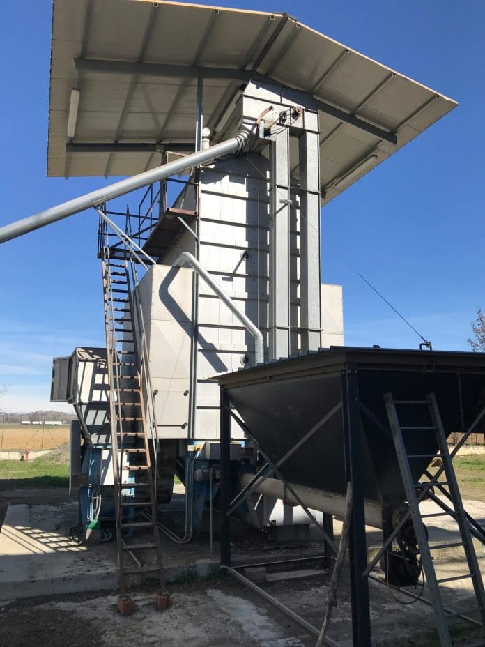 Ravaro Batch Grain Dryer with an Intake Pit