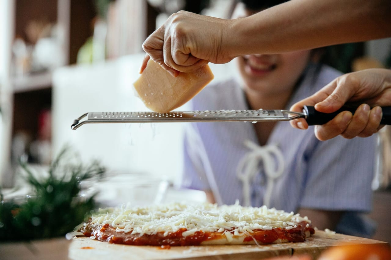 Grated cheese