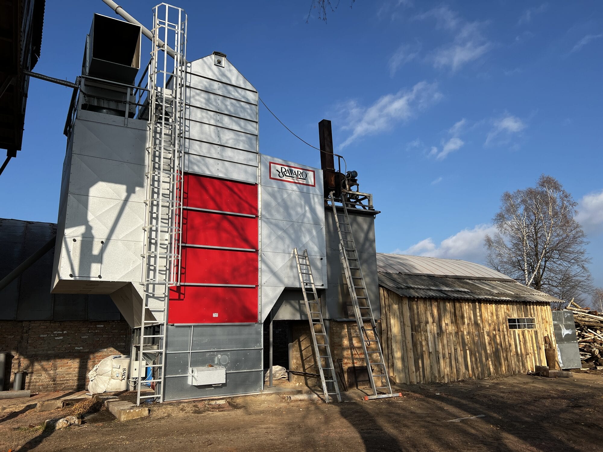 Ravaro RR batch grain dryer for millet